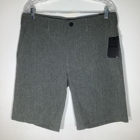 Hurley Mens Phantom Modern Fit Shorts Grey Size 32 (Actual 34) NWT - Picture 2 of 13